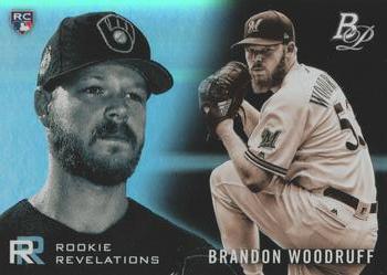 2018 Bowman Platinum - Rookie Revelations #RR-5 Brandon Woodruff Front
