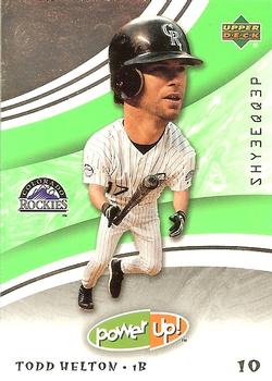 2004 Upper Deck Power Up #51 Todd Helton Front