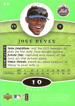 2004 Upper Deck Power Up #66 Jose Reyes Back
