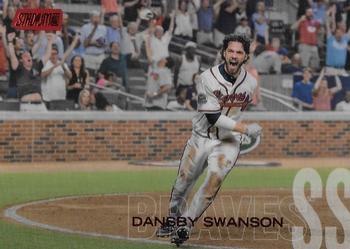 2018 Stadium Club - Red Foil #86 Dansby Swanson Front