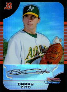 2005 Bowman Chrome - Refractors #26 Barry Zito Front