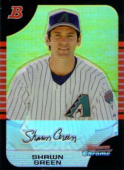 2005 Bowman Chrome - Refractors #48 Shawn Green Front