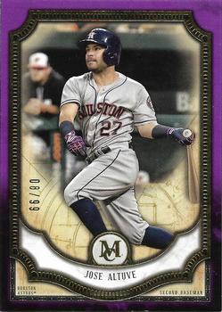 2018 Topps Museum Collection - Amethyst #37 Jose Altuve Front