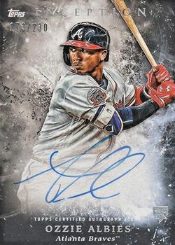 2018 Topps Inception - Rookie and Emerging Stars Autographs #RES-OA Ozzie Albies Front