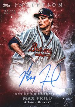 2018 Topps Inception - Rookie and Emerging Stars Autographs Red #RES-MF Max Fried Front