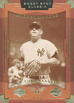 2004 Upper Deck Sweet Spot Classic #59 Mickey Mantle Front