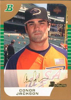 2005 Bowman Draft Picks & Prospects - Gold #BDP136 Conor Jackson Front