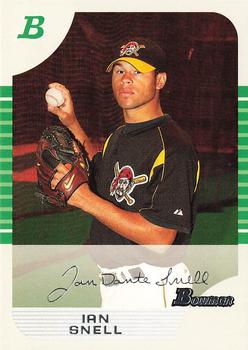 2005 Bowman Draft Picks & Prospects - White #BDP161 Ian Snell Front