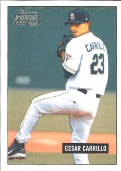 2005 Bowman Heritage - Draft Pick Variation #336 Cesar Carrillo Front