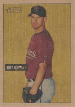 2005 Bowman Heritage - Mahogany #322 Roy Oswalt Front