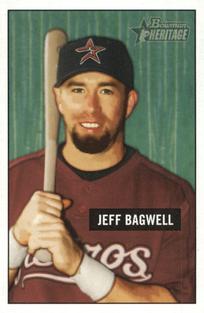 2005 Bowman Heritage - Mini #172 Jeff Bagwell Front