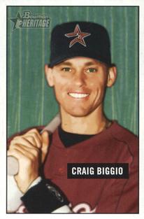 2005 Bowman Heritage - Mini #183 Craig Biggio Front