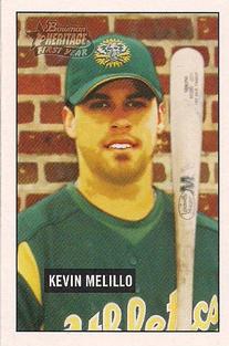 2005 Bowman Heritage - Mini #289 Kevin Melillo Front
