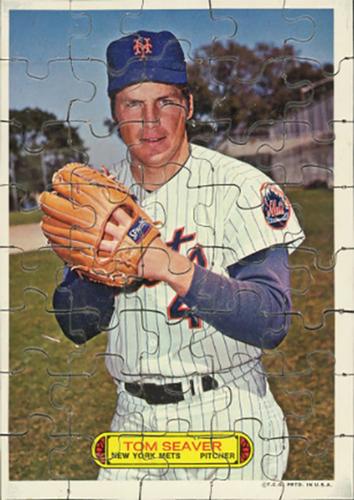 1974 Topps Jigsaw Puzzles #NNO Tom Seaver Front