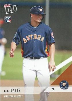2018 Topps Now Road to Opening Day Houston Astros #OD-162 J.D. Davis Front