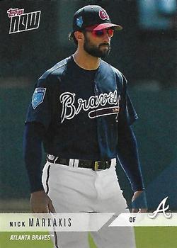 2018 Topps Now Road to Opening Day Atlanta Braves #OD-230 Nick Markakis Front