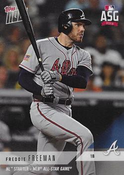 2018 Topps Now National League All-Star Team #AS-3 Freddie Freeman Front