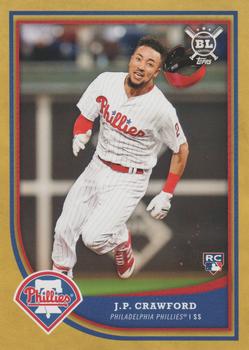 2018 Topps Big League - Gold #3 J.P. Crawford Front