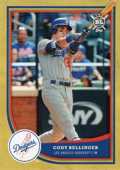 2018 Topps Big League - Gold #15 Cody Bellinger Front