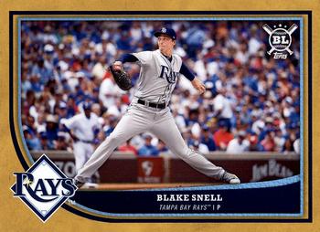 2018 Topps Big League - Gold #16 Blake Snell Front