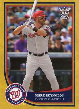 2018 Topps Big League - Gold #22 Mark Reynolds Front