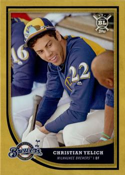 2018 Topps Big League - Gold #29 Christian Yelich Front