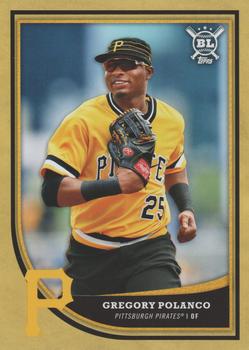 2018 Topps Big League - Gold #35 Gregory Polanco Front