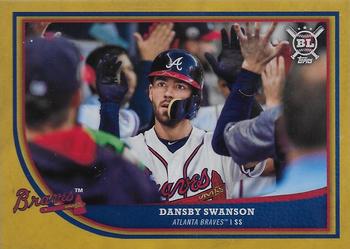 2018 Topps Big League - Gold #39 Dansby Swanson Front