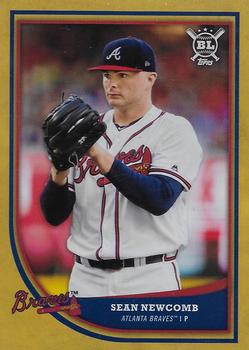 2018 Topps Big League - Gold #49 Sean Newcomb Front