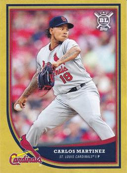 2018 Topps Big League - Gold #57 Carlos Martinez Front