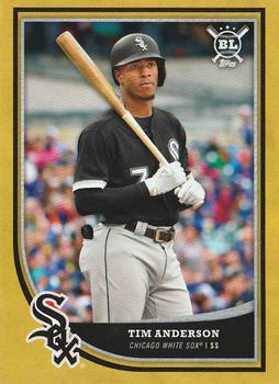 2018 Topps Big League - Gold #71 Tim Anderson Front