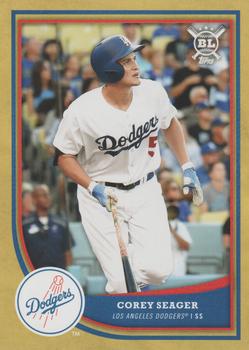 2018 Topps Big League - Gold #80 Corey Seager Front