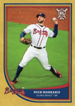 2018 Topps Big League - Gold #133 Nick Markakis Front