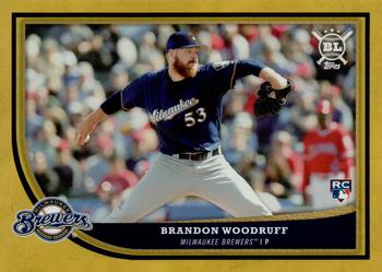 2018 Topps Big League - Gold #136 Brandon Woodruff Front