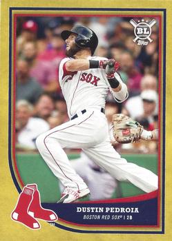 2018 Topps Big League - Gold #148 Dustin Pedroia Front