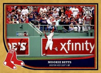 2018 Topps Big League - Gold #159 Mookie Betts Front
