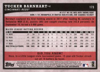 2018 Topps Big League - Gold #173 Tucker Barnhart Back
