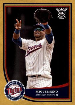 2018 Topps Big League - Gold #198 Miguel Sano Front