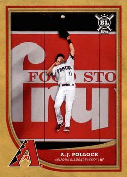 2018 Topps Big League - Gold #204 A.J. Pollock Front