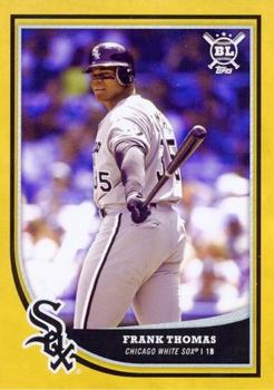 2018 Topps Big League - Gold #344 Frank Thomas Front
