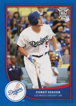 2018 Topps Big League - Blue #80 Corey Seager Front