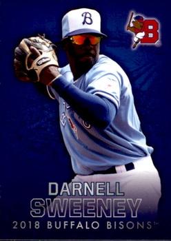 2018 Choice Buffalo Bisons #23 Darnell Sweeney Front