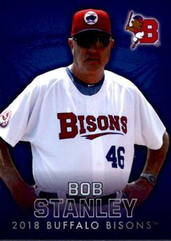 2018 Choice Buffalo Bisons #28 Bob Stanley Front