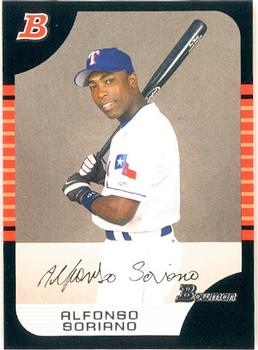 2005 Bowman #115 Alfonso Soriano Front