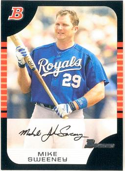 2005 Bowman #126 Mike Sweeney Front