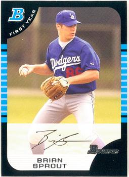 2005 Bowman #259 Brian Sprout Front