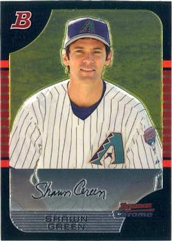 2005 Bowman Chrome #48 Shawn Green Front