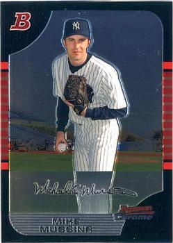2005 Bowman Chrome #87 Mike Mussina Front