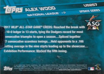 2018 Topps Archives Signature Series - Alex Wood Buyback Autographs #US257 Alex Wood Back
