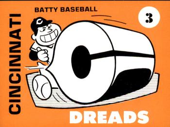1975 Laughlin Batty Baseball #3 Cincinnati Dreads Front